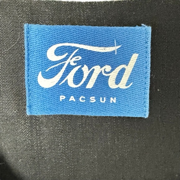 FORD Checkered Men's short sleeve  Shirt authentic size XL pacsun - Picture 8 of 14